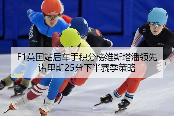 F1英国站后车手积分榜维斯塔潘领先诺里斯25分下半赛季策略