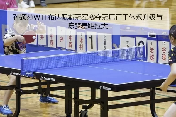 孙颖莎WTT布达佩斯冠军赛夺冠后正手体系升级与陈梦差距拉大